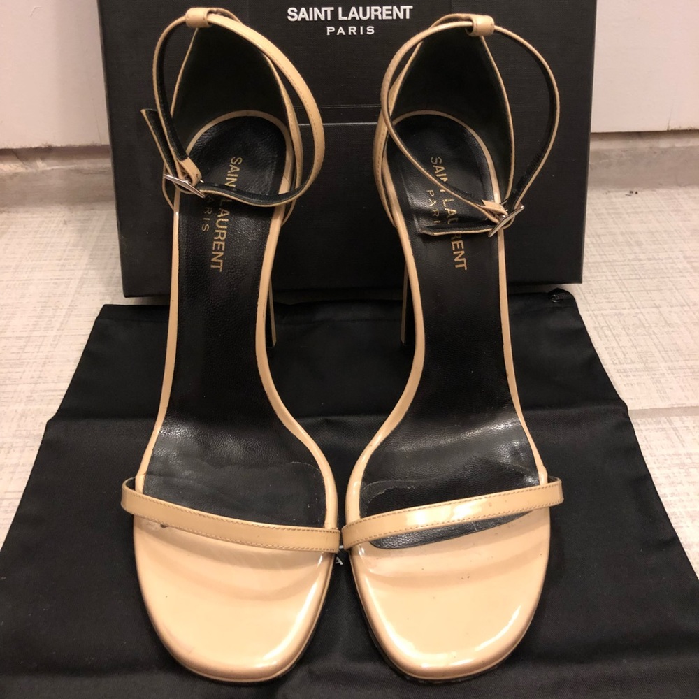 Saint Laurent SZ 39 strap heel